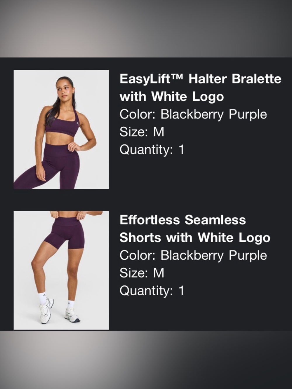 Oner Active Halter Top and Shorts Set - Picture 4 of 4